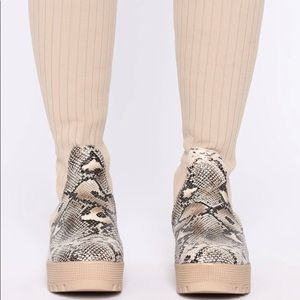 Fashion Nova Knee Length Boots